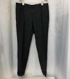 麻布テーラー メンズスラックス チャコールグレー 8042