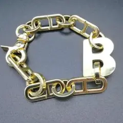 ブレスレット Bチェーン ゴールド アクセサリー メンズ レディース