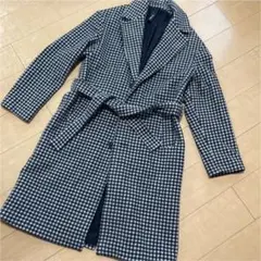 HEVO チェスターコート チェック 46