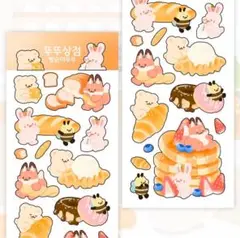 韓国作家 ステッカー dduddu bearさん 79
