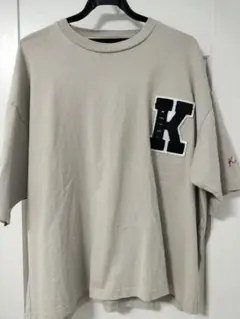 ニコアンド　ベージュ　Tシャツ　Lサイズ