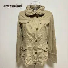 ⚫︎a.v.v standard ミリタリージャンパー（38）ベージュ