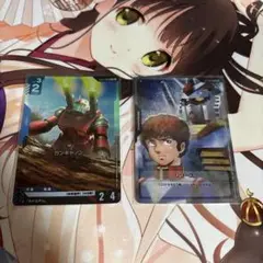 【ガンダムカードゲーム】　アムロ　リソース＆ガンキャノン（パラレル）