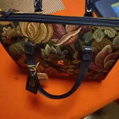 【美品 未使用⠀】Rossini フラワー柄 ハンドバッグ 中型
