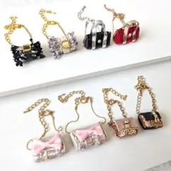 15cmぬいちゃん用　ショルダーバッグ　ポシェット　No.4
