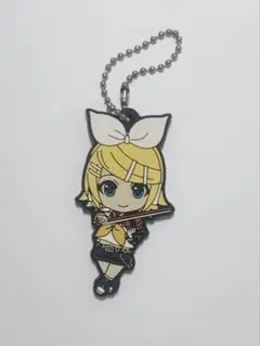 鏡音リン　楽器　ラバーキーホルダー