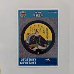 栃木県宇都宮市 マンホールカード 2024年