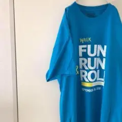 USA古着 fun run オーバーサイズ Tシャツ