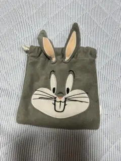 ルーニーテューンズ バッグスバニー 巾着 Looney Tunes