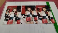 レースクイーン　写真　はがきサイズ　3枚　アイドル　タレント