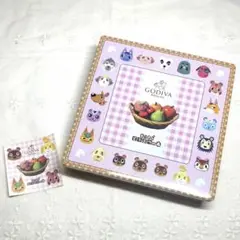 ゴディバ×あつ森　　スチール缶