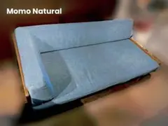 Momo Natural モモナチュラル ファブリックデイソファ 分解可能