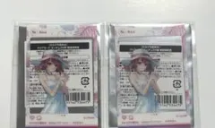カラフルピーチ　からぴち夏休み　東京ドームシティコラボ　のあさんクリアカード2点