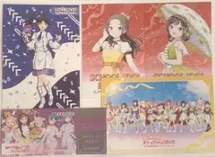 ラブライブ 東京駅 ポストカード ブロマイド チケット 計５点セット