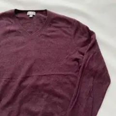 UNIQLO ユニクロ カシミヤ ニット パープル レディース 古着 秋冬