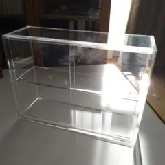 【無印良品】アクリルコレクションスタンド引き扉付き•小