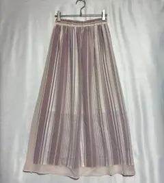 【タグ付き・未使用品】Fluid.フルイド　ロングスカート　マキシ　Pink　１