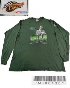 WINNER’S CIRCLE 長袖 バックプリント ロンTシャツ ナスカー