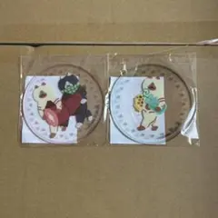 SUIMIN×アイルー　カプくじ　コースター2種