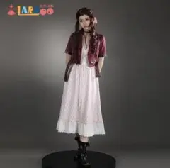 なぎ　エアリス赤ドレスウィッグ Amazon.co.jp: コスプレウィッグ ロング ツインテール ブラウン