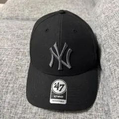 47 Yankees ブラックキャップ