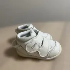 イフミー ファーストシューズ ホワイト マジックテープ 12cm