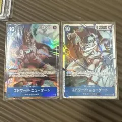 【極美品】ワンピースカード　エドワード・ニューゲートSR パラレルセット