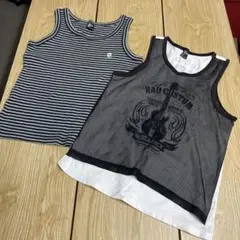 RAD CUSTOM タンクトップ 2点セット 140