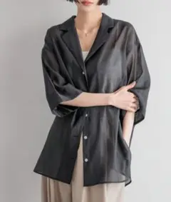 【LOWRYSFARM】シアーカイキンシャツSS