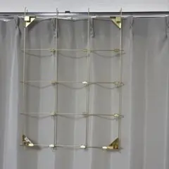 金色メタルグリッドマガジンラック
