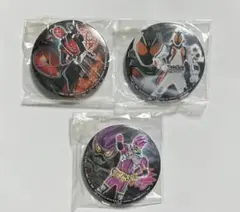 仮面ライダーウィザード　フォーゼ　エグゼイド　缶バッジセット