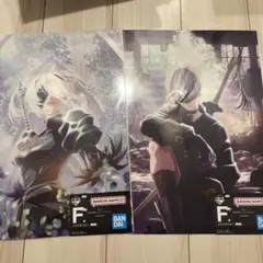 一番くじ NieR ニーアオートマタ F賞 クリアポスター 2B 9S