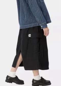 【☆335ｍ】Ｓ 新品！タグ付き！W' JET CARGO SKIRT 黒