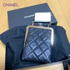 セール!レア 新作 22 CHANEL シャネル がま口 チェーンショルダー
