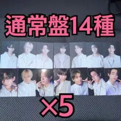 ENHYPEN 宵 YOI トレカ 通常盤 封入 14種コンプ ×5 ②