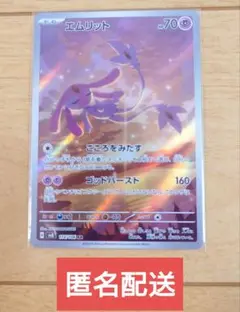 ポケモンカード エムリット 114/106 AR 1枚