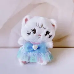 ハンドメイド ぬい服 mikko ぬいぐるみ ムース ワンピース バレエコア