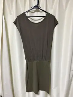 【期間限定8/25まで】SPIRALGIRL カーキグリーン ミニワンピース