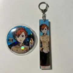 P3P ハム子 缶バッジ エスクリ ペルソナ 25周年 ペルソナ3 ポータブル エスクリ缶バッジ 女
