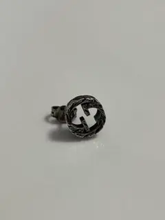 《美品》グッチ インターロッキング G ピアス アラベスク 片耳 GUCCI