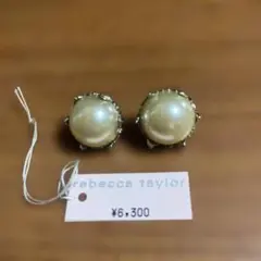 Rebecca Taylor パール風スタッドピアス