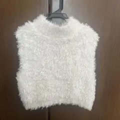 グレイル　ハイネック　ノースリーブニット
