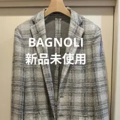 【新品未使用】定価10万　イタリア製テーラードジャケットBAGNOLI