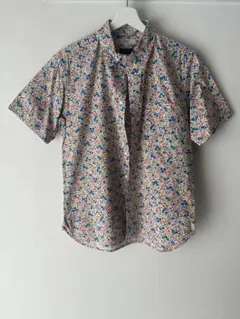 BEAMS LIGHTビームス　ライツ　花柄　リバティ　半袖シャツ　Ｌ