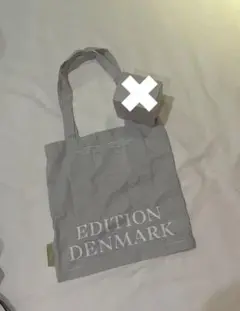 【日本未上陸】EDITION DENMARK エコバッグ グレー
