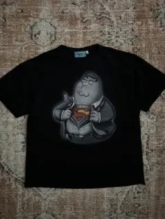 00s FAMILY GUY 公式刺繍タグ　プリント Tシャツ シンプソンズ