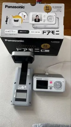 未使用品】Panasonic ワイヤレスドアモニター VL-SDM200 Amazon.co.jp: パナソニック ワイヤレスドアモニター ドアモニ