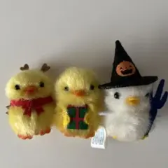 ぴよりーな　ハロウィン＆クリスマス＆トナカイひよこ
