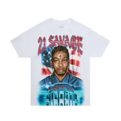 21 Savage Tシャツ ホワイト