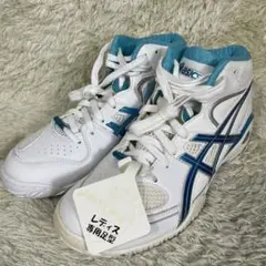 【新品】 アシックス　レディゲルフラッシュ4　バスケットボールシューズ　ブルー